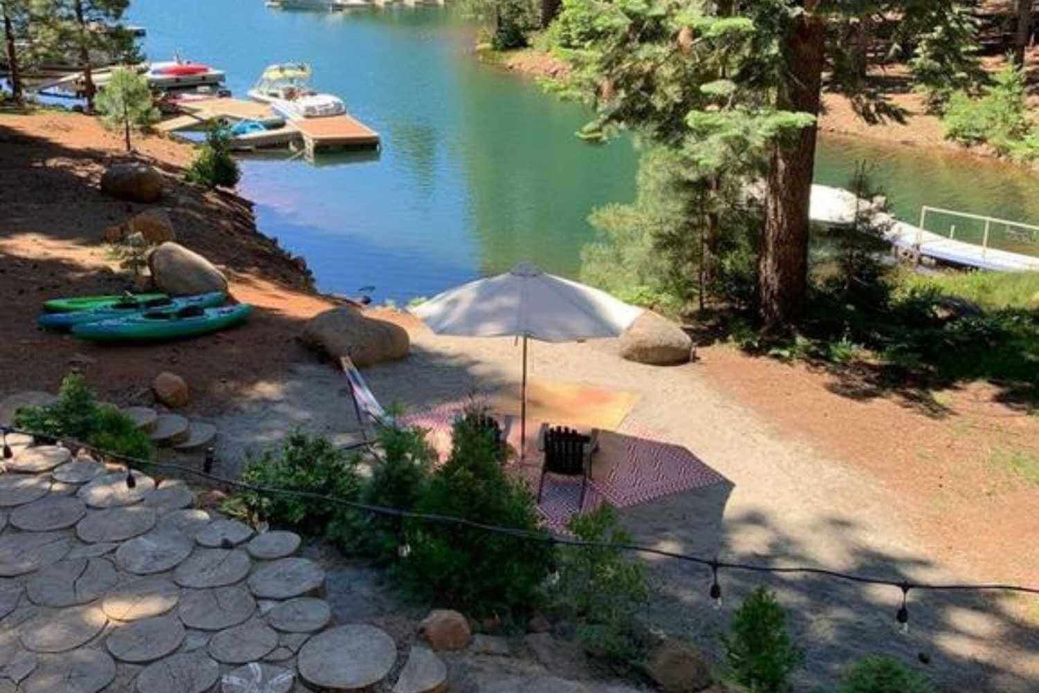 Gibbons Beach Lake Almanor