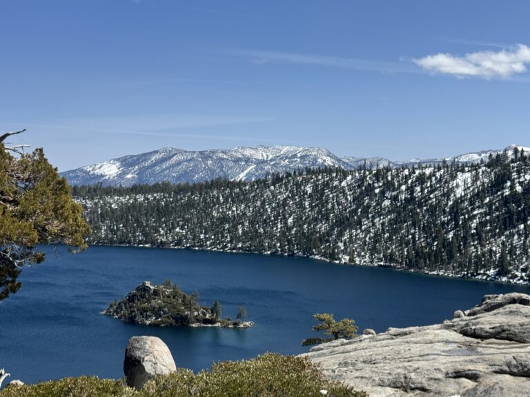 Lake Tahoe Aerial view from Emerald Bay