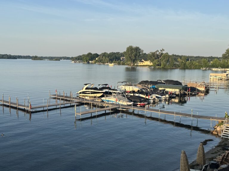 Lake Minnetonka still waters at sunrise